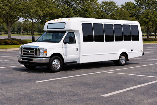 20-passenger minibus available for charter in Nampa, ID