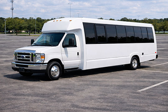 25-passenger minibus available for charter in Nampa, ID